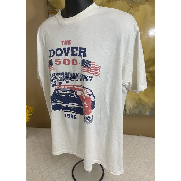 Vintage The Dover 500 NASCAR 1996 T-shirt Men’s Single Stitch 2 Sided Size XL - Picture 5 of 16